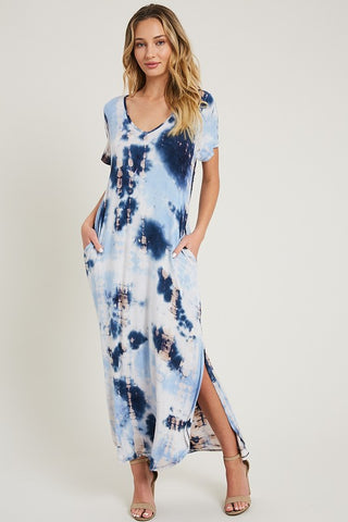 Tie Dye Maxi Dress
