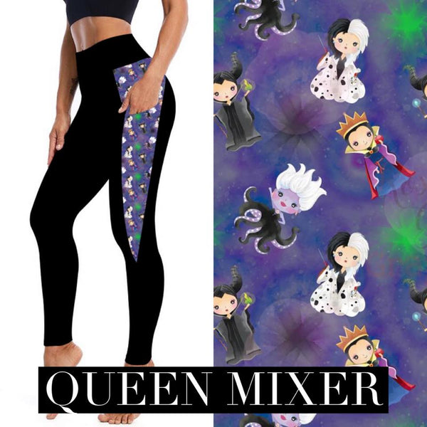 Queen Mixer Pocket Leggings