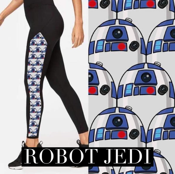 Robot Jedi Pocket Leggings