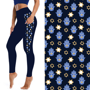 Hamsa Pocket Leggings