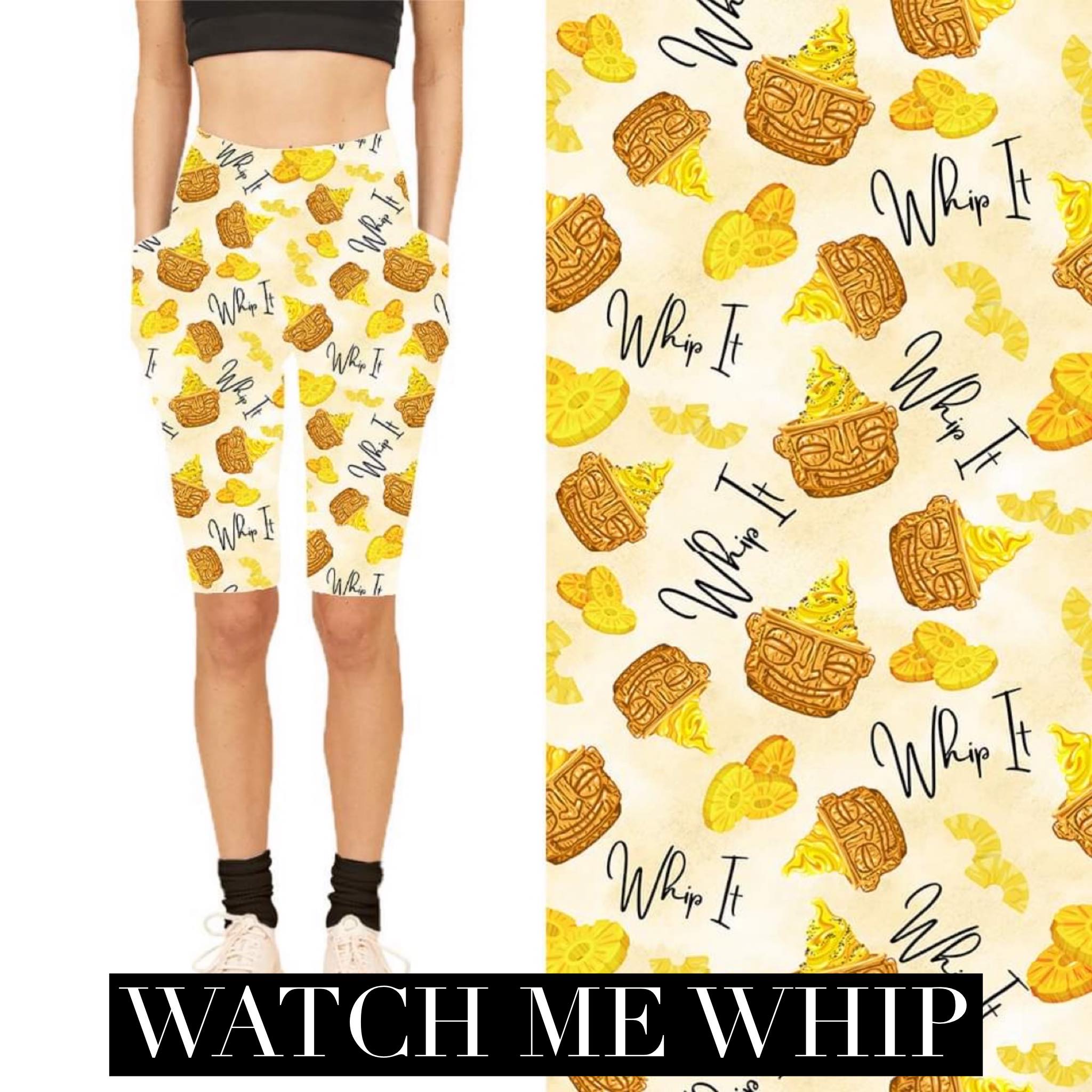 Watch Me Whip Biker Shorts PREORDER