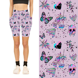 Holographic Dreamer Pocket Biker Shorts  - PREORDER