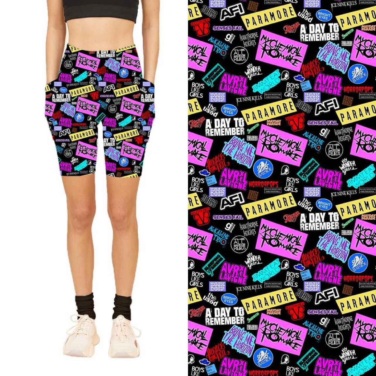 When we were young Pocket Biker Shorts  - PREORDER