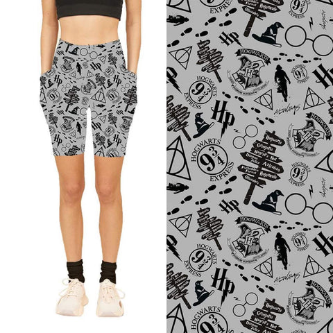 Mischief Manage Pocket Biker Shorts  - PREORDER