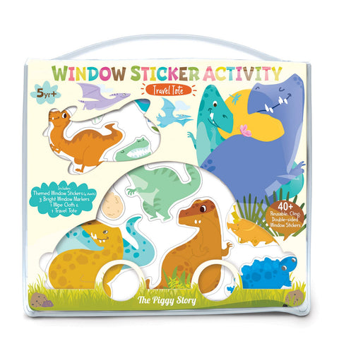 Window Sticker Activity- Dinosaur World