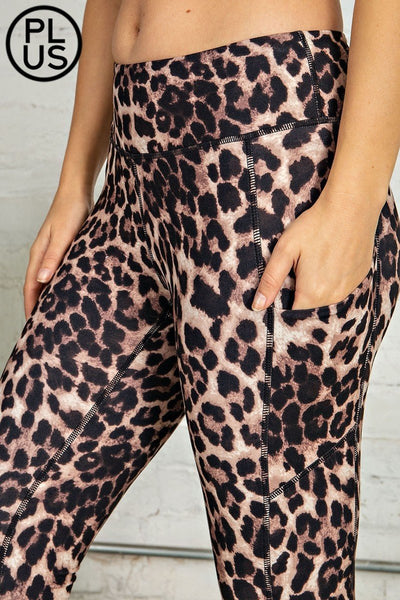 Cheetah Pocket Leggings