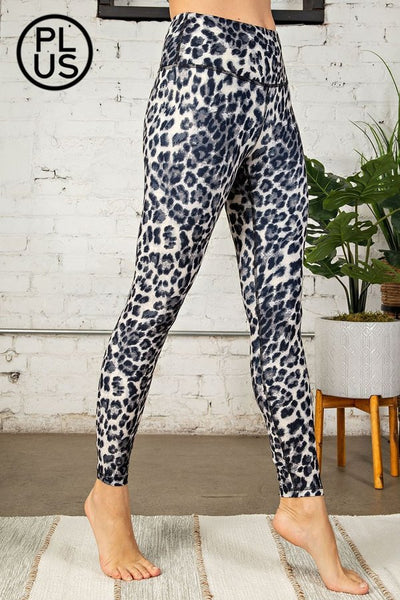 Snow Leopard Leggings