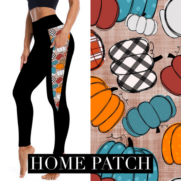 Home Patch Pocket Leggings