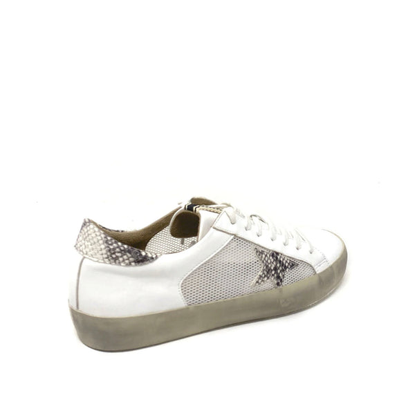 Snakeskin Star Sneaker