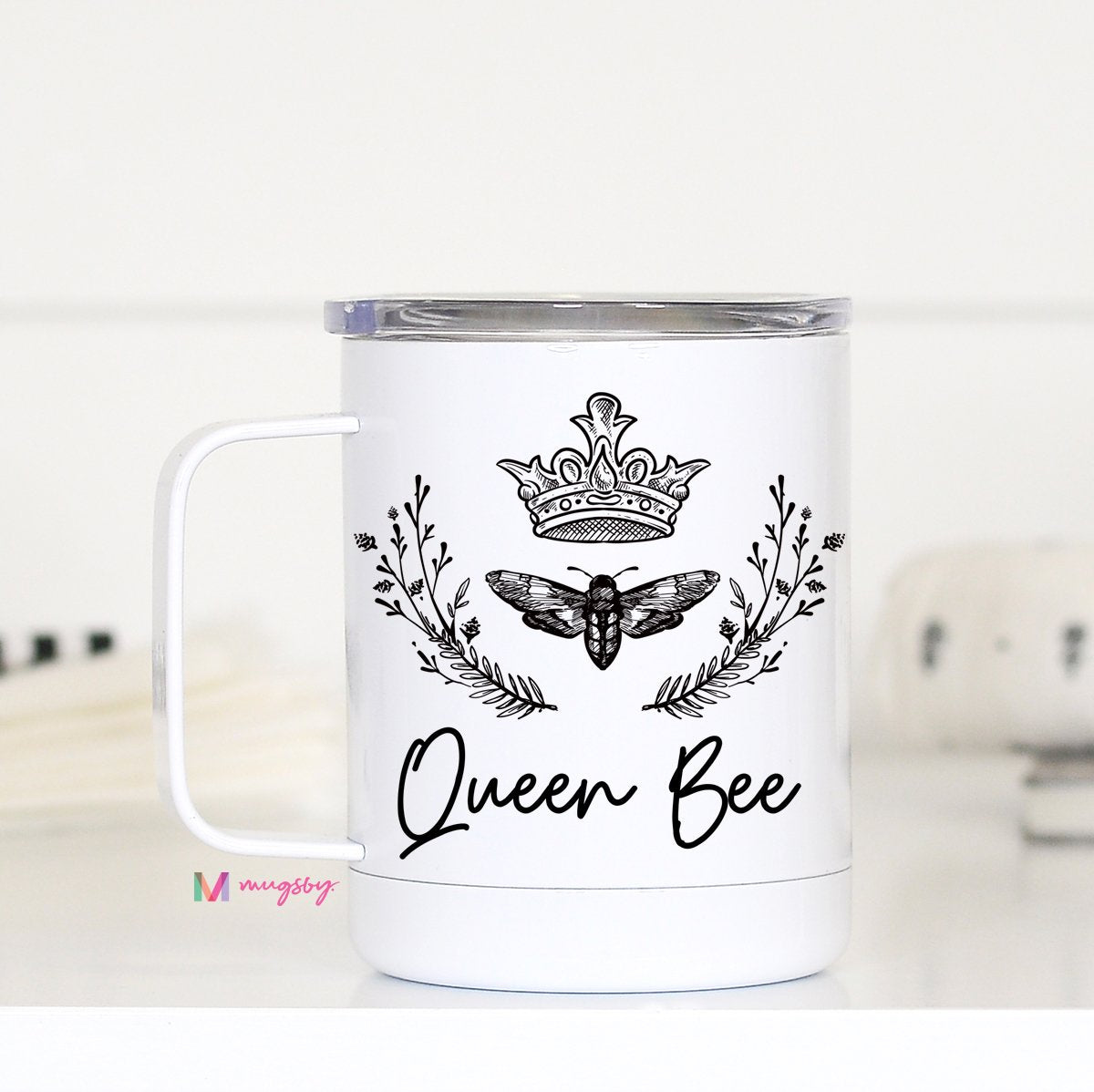 Queen Bee Stainless Travel Mug