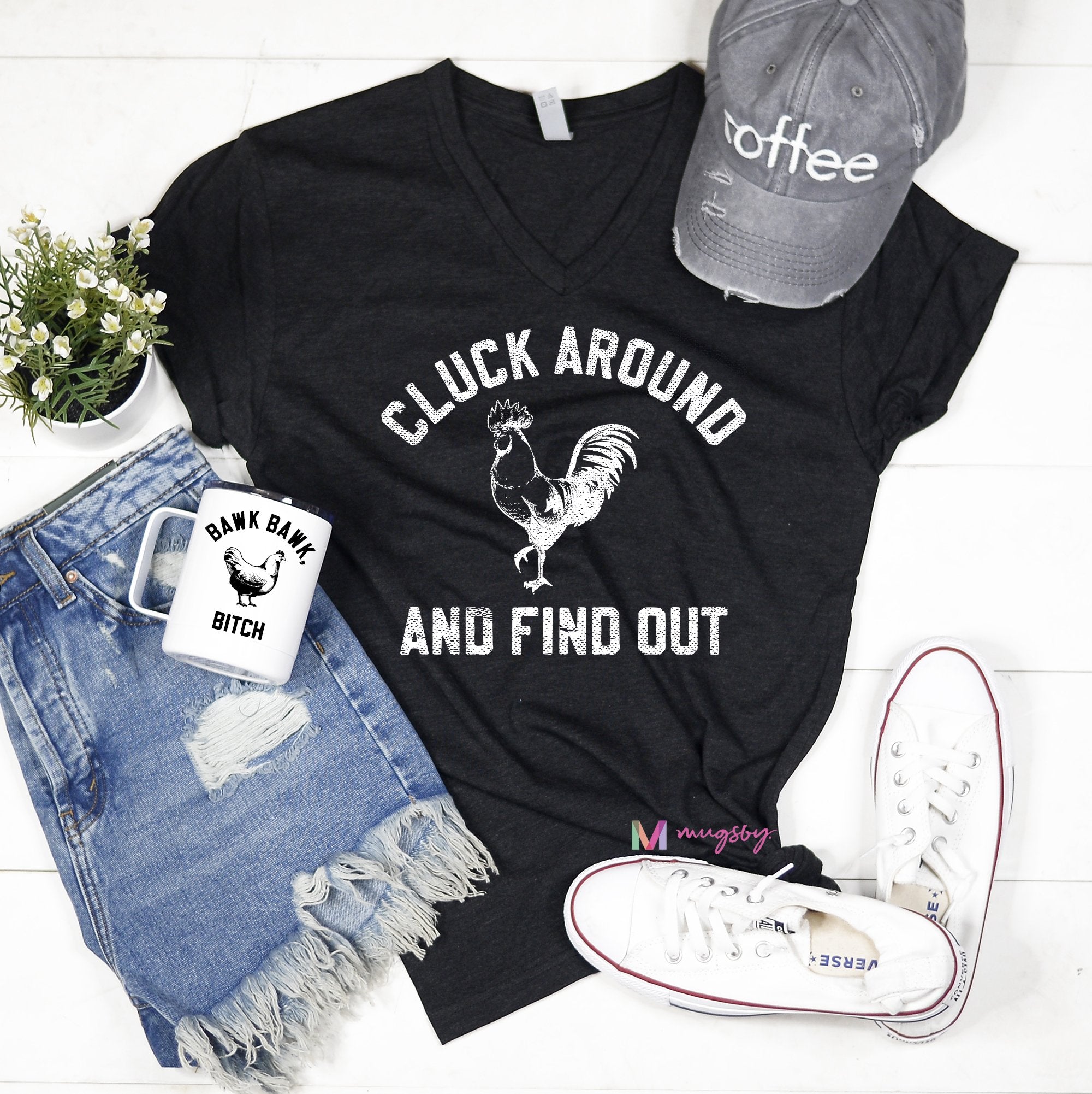 Cluck Around & Find Out Graphic Tee