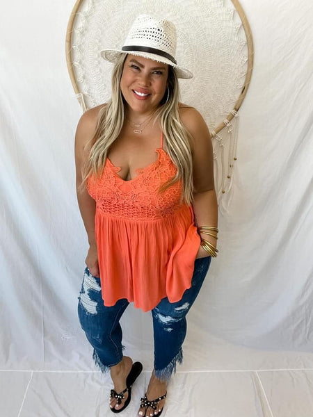 Grace Lace Tank Top - Pre Order