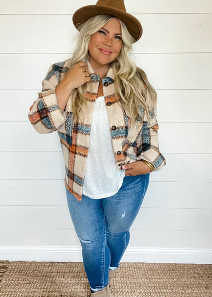 Noa Plaid Shacket