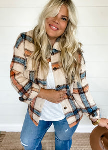 Noa Plaid Shacket