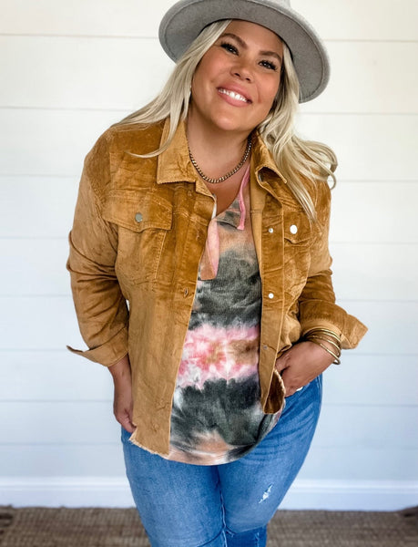 Colbie Corduroy Shaket