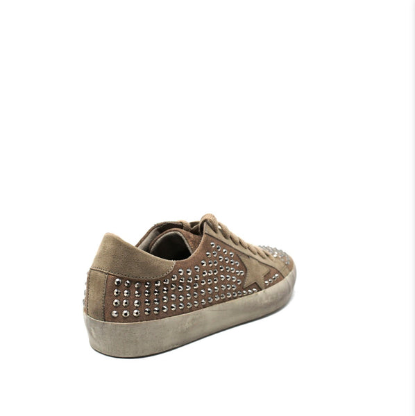 Star Studded Taupe Sneakers