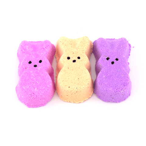 Peep Bath Bombs (Set of Three - Pink, Orange & Purple)