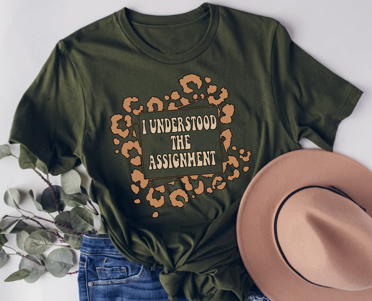 I Understood the Assignment Graphic Tee