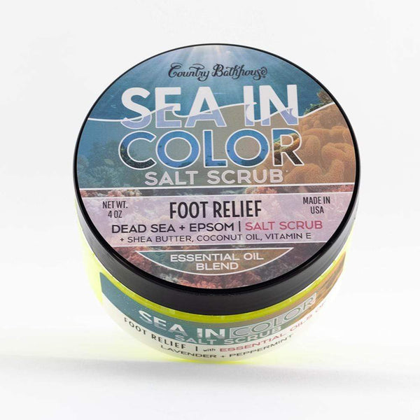 Sea in Color Salt Scrub - Foot Relief