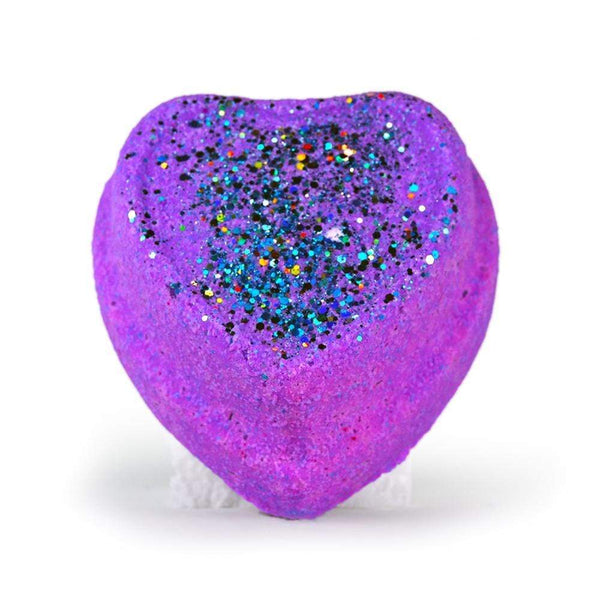 Organic Heart Shaped Light Up Bath Bomb