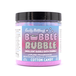 Bubble Rubble Bubble Bath Crumble - Cotton Candy