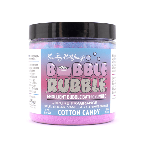 Bubble Rubble Bubble Bath Crumble - Cotton Candy