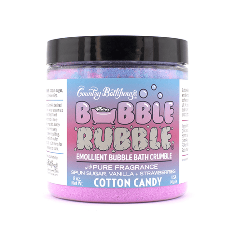 Bubble Rubble Bubble Bath Crumble - Cotton Candy