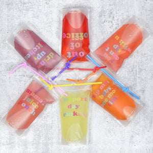 Reusable Adult Drink Pouches