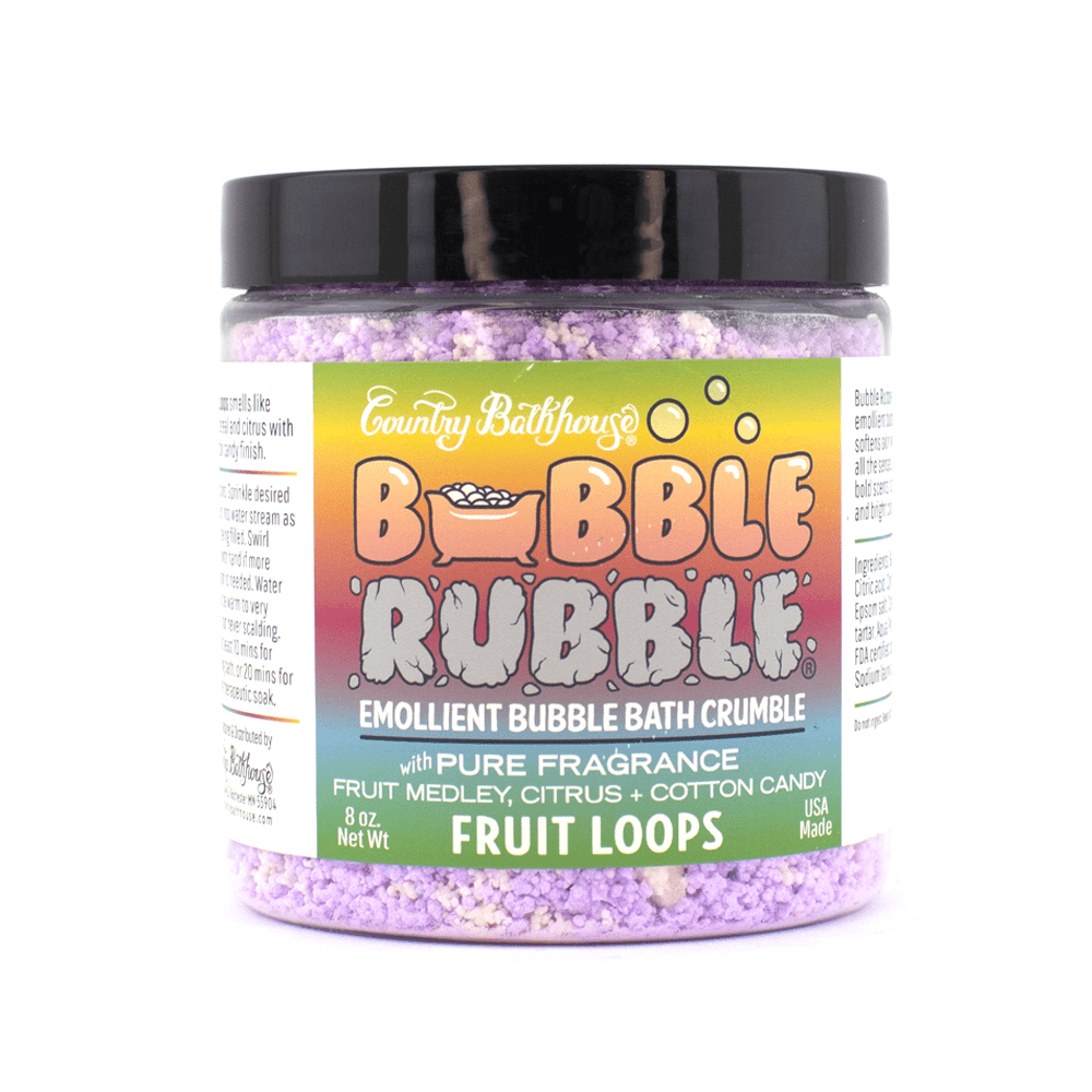 Bubble Rubble Bubble Bath Crumble - Fruit Loops