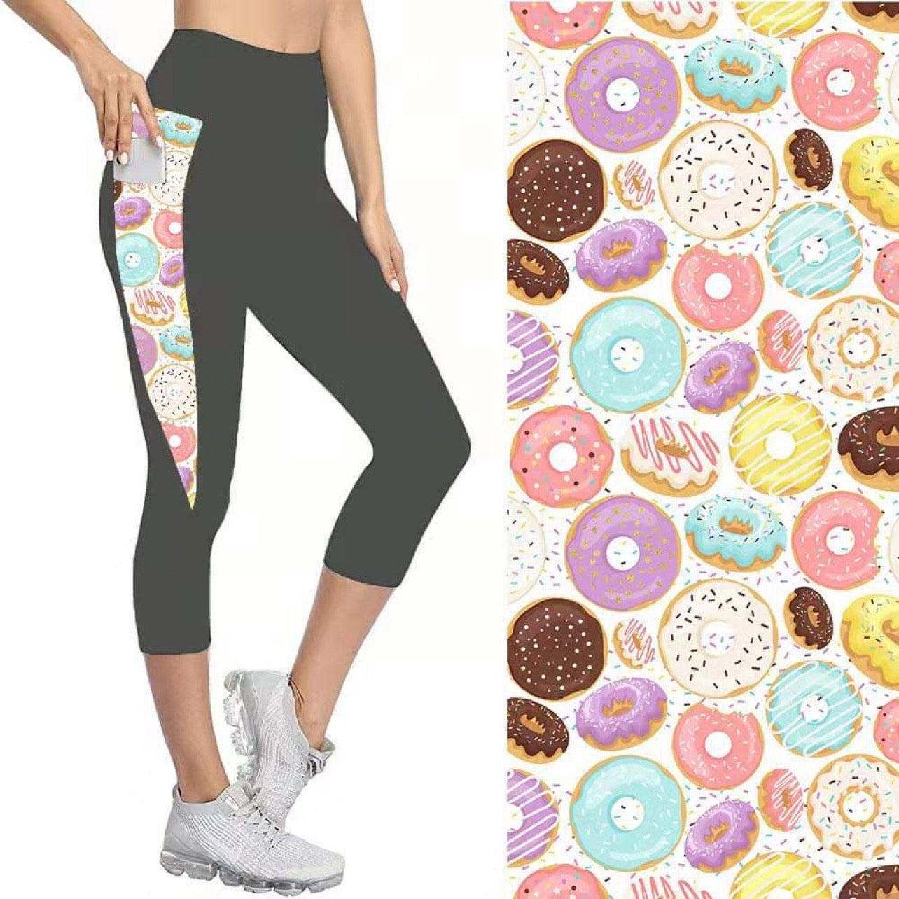 Doughnut Party Capri PREORDER