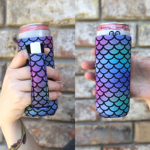 Mermaid Slim Can Handler