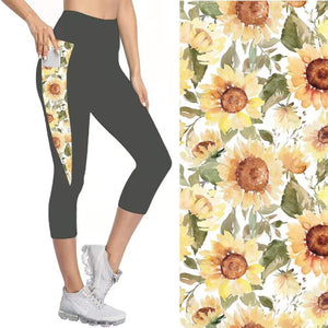 Wild Golden Buds Capri PREORDER