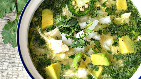 Spicy Lime Avocado Soup