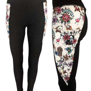 Spooky Ink Pocket Leggings