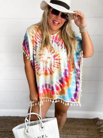 Tie Dye Coverup