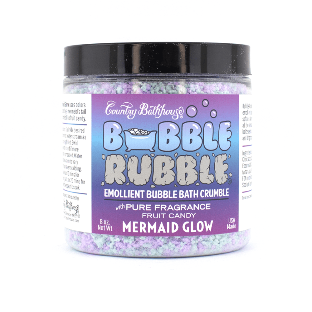 Bubble Rubble Bubble Bath Crumble - Mermaid Glow