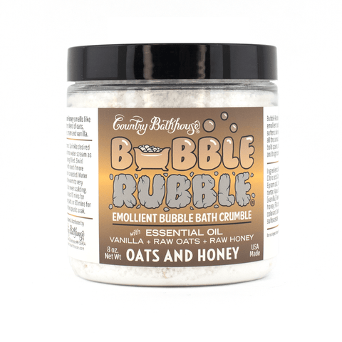 Bubble Rubble Bubble Bath Crumble - Oats & Honey