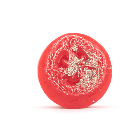 Organic Loofah Soap - Pomegranate Champagne