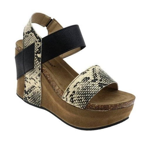 HESTER-1 BEIGE SNAKE